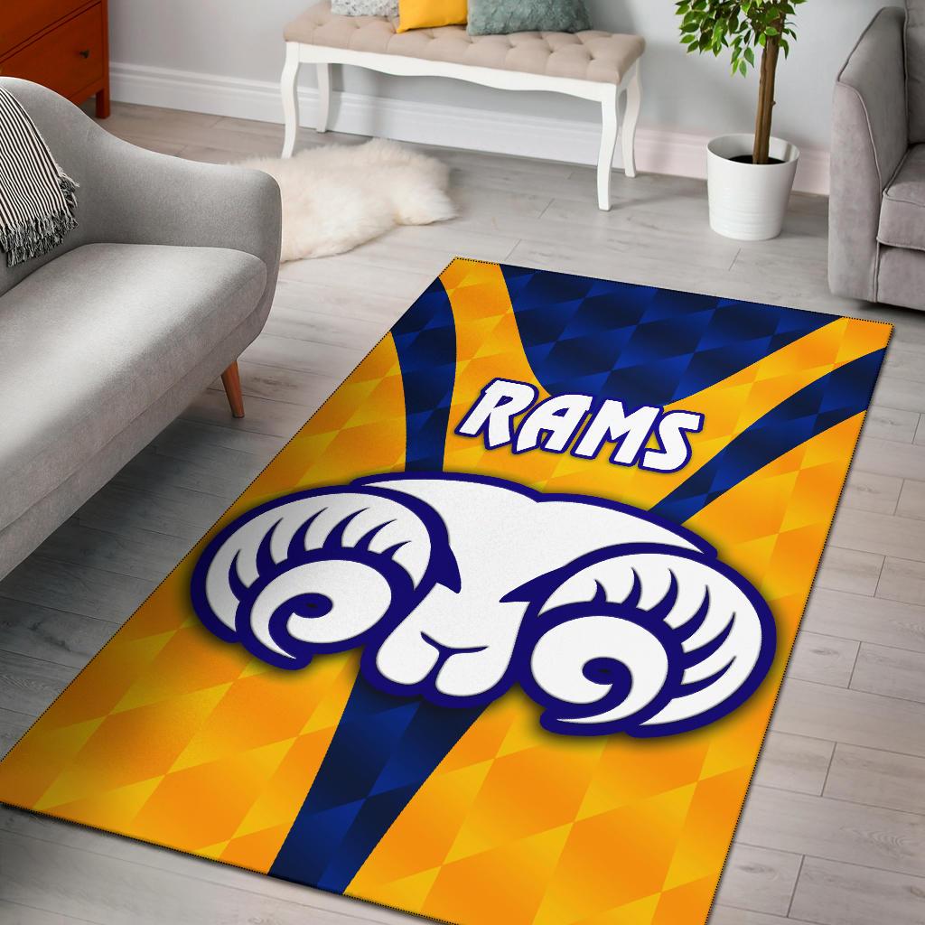 Adelaide Area Rug Rams Merino Original - Yellow - Vibe Hoodie Shop