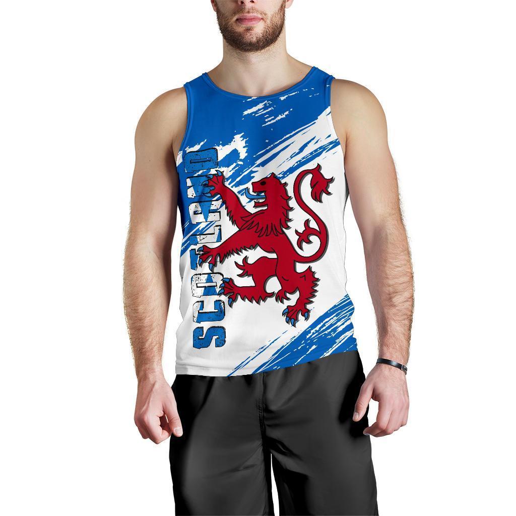 Scotland State Men's Tank Top Original - Vibe Hoodie Shop