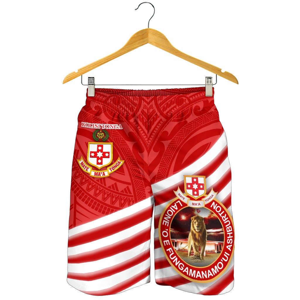 Kolisi Tonga Men Shorts Mate Ma'a Tonga Rugby Style - Vibe Hoodie Shop