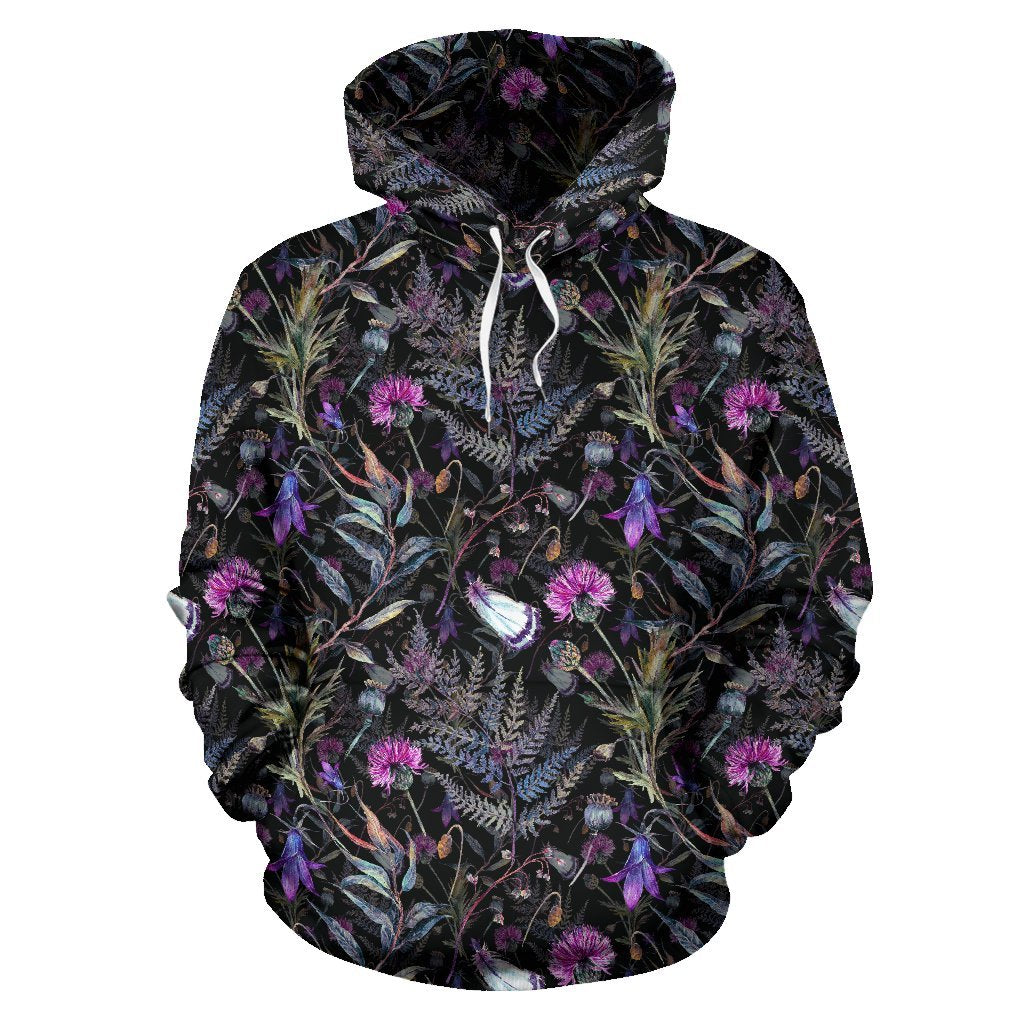 Scotland Hoodie - Dark Thistle - Vibe Hoodie Shop