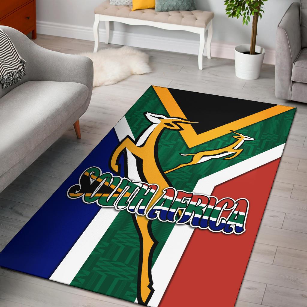 South Africa Area Rug Springboks Rugby Be Proud - Vibe Hoodie Shop