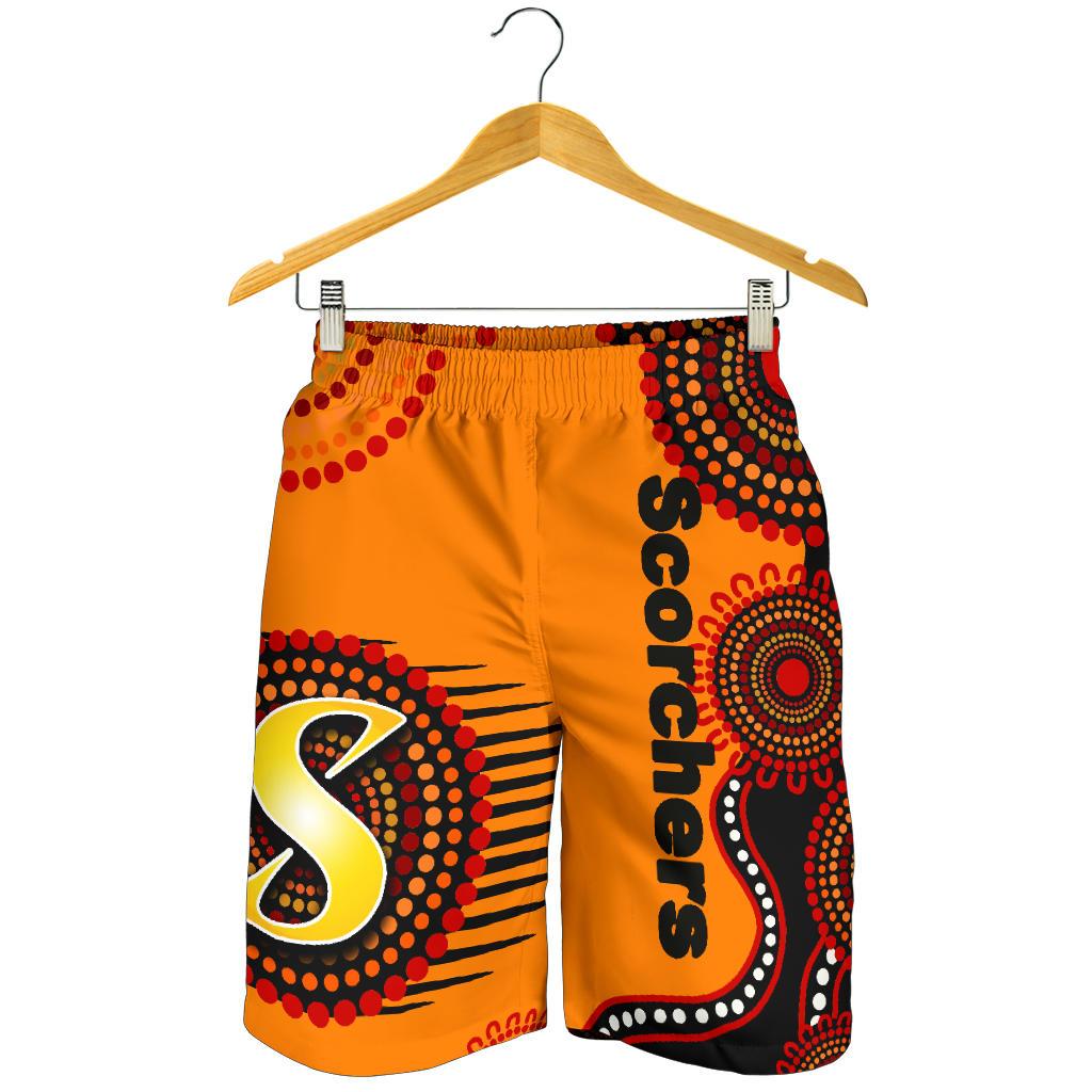 Perth Scorchers All Over Print Men's Shorts - Vibe Hoodie Shop