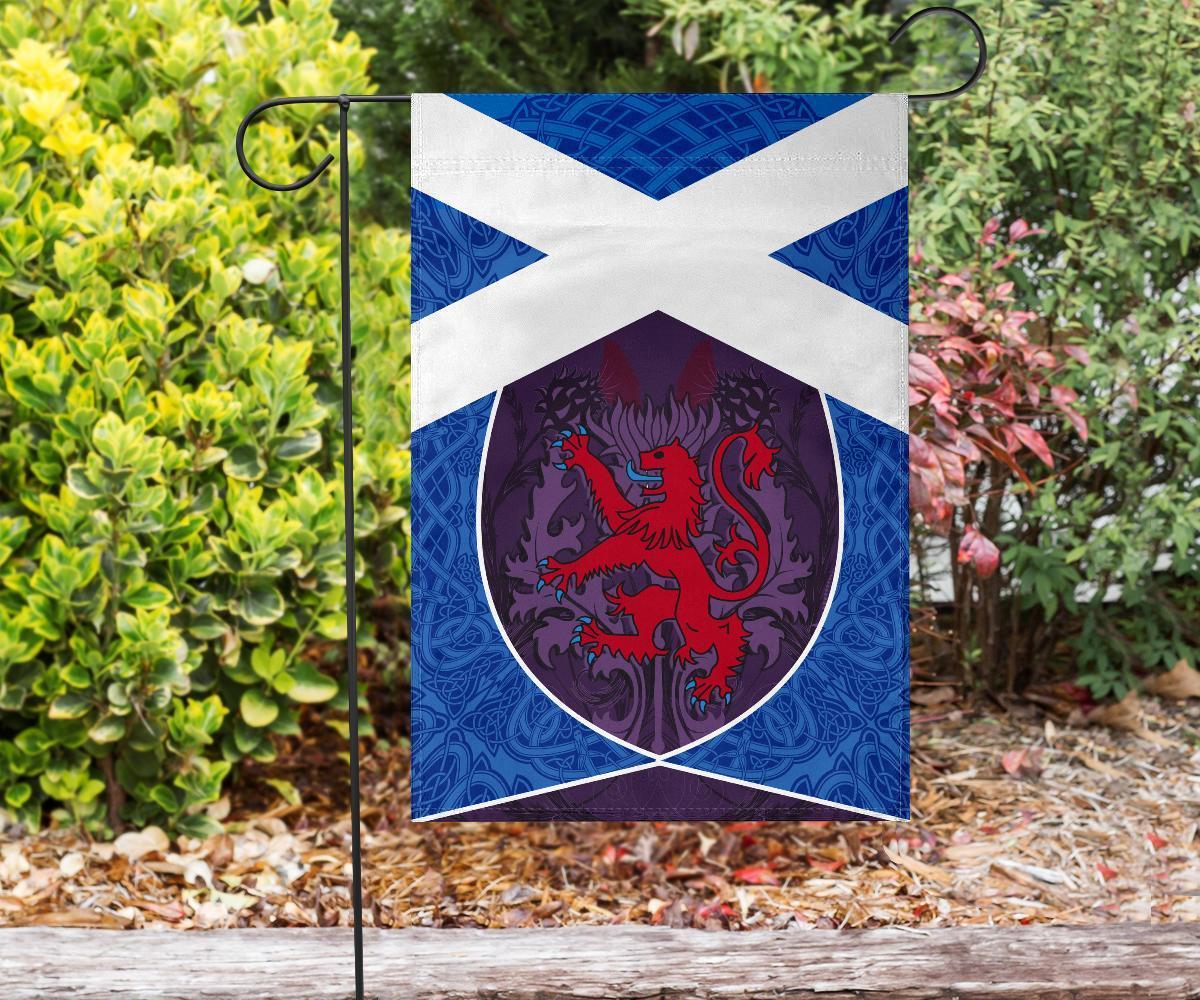 Scotland Celtic Flag - Scottish Lion Thistle Patterns - Vibe Hoodie Shop