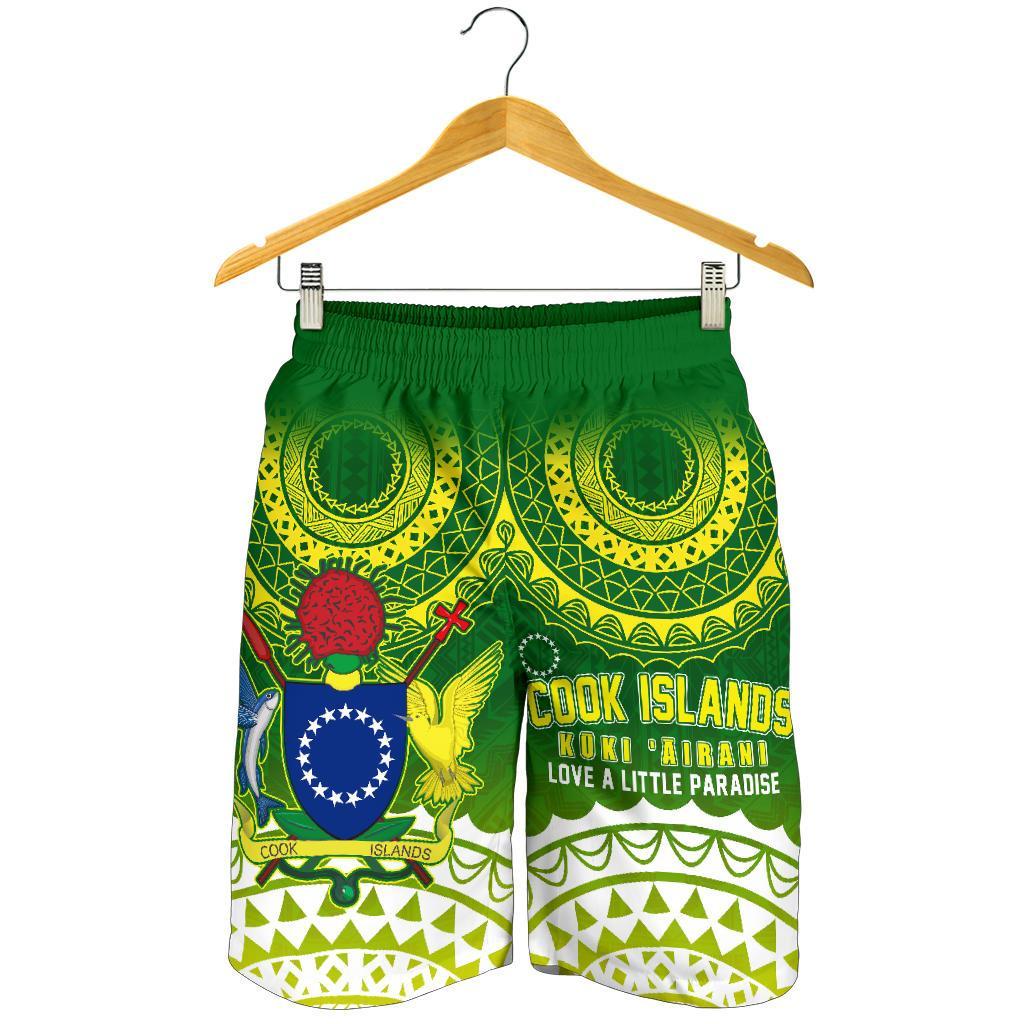 Cook Islands Shorts Love A Little Paradise - Vibe Hoodie Shop