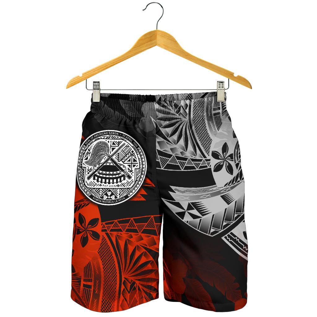 American Samoa Men's Shorts - Vintage Polynesian Style - Vibe Hoodie Shop