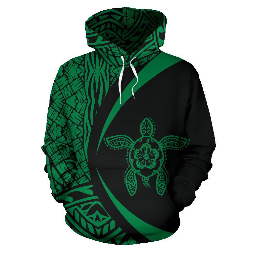 Marshall Islands Turtle Polynesian Hoodie - Circle Style 05 - Vibe Hoodie Shop