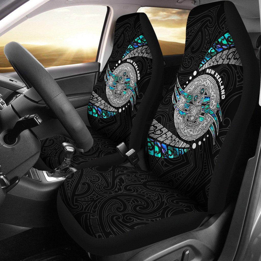 Maori New Zealand Car Seat Covers Hei Tiki Sport Style - Vibe Hoodie Shop