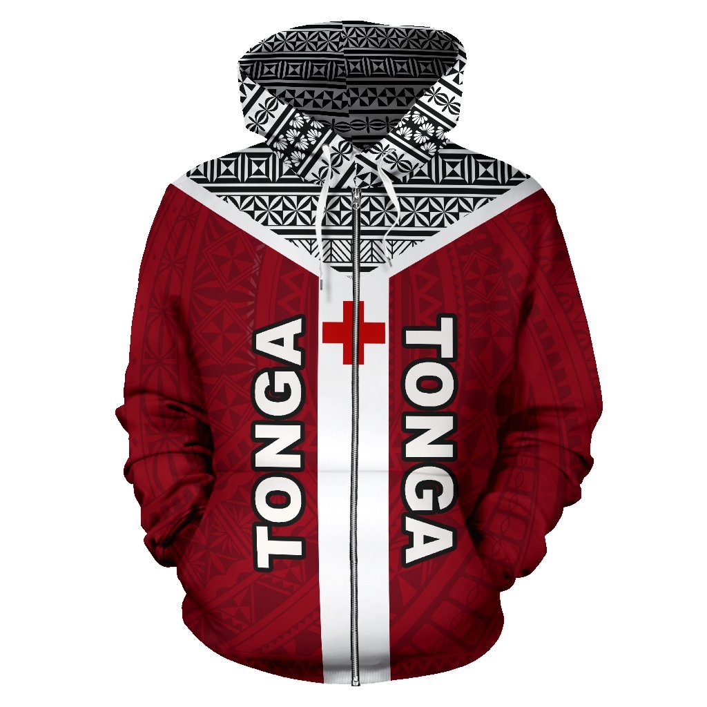 Tonga Is My Homeland Zip Hoodie - Vibe Hoodie Shop