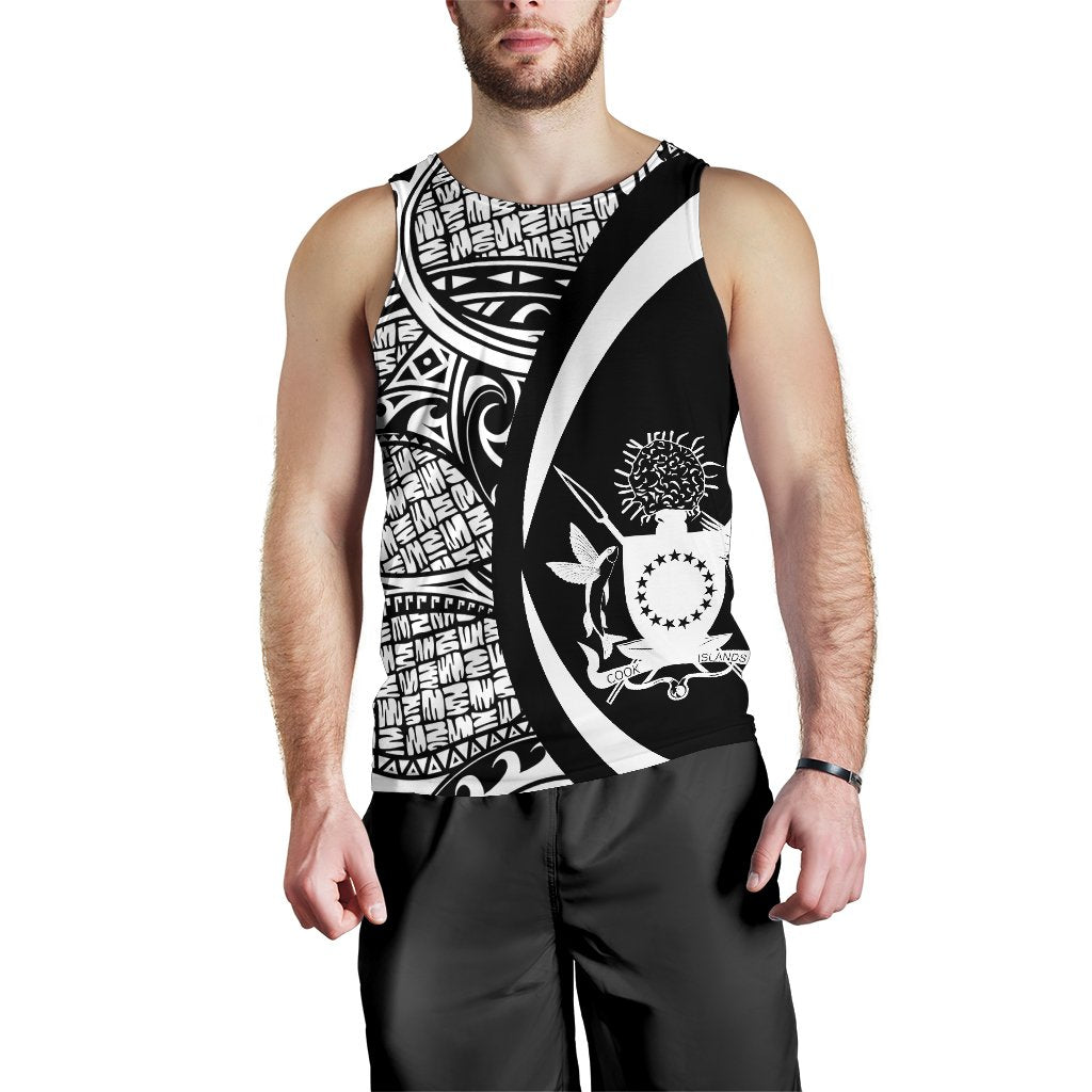 Cook Islands Polynesian Men's Tank Top 02 - Vibe Hoodie Shop