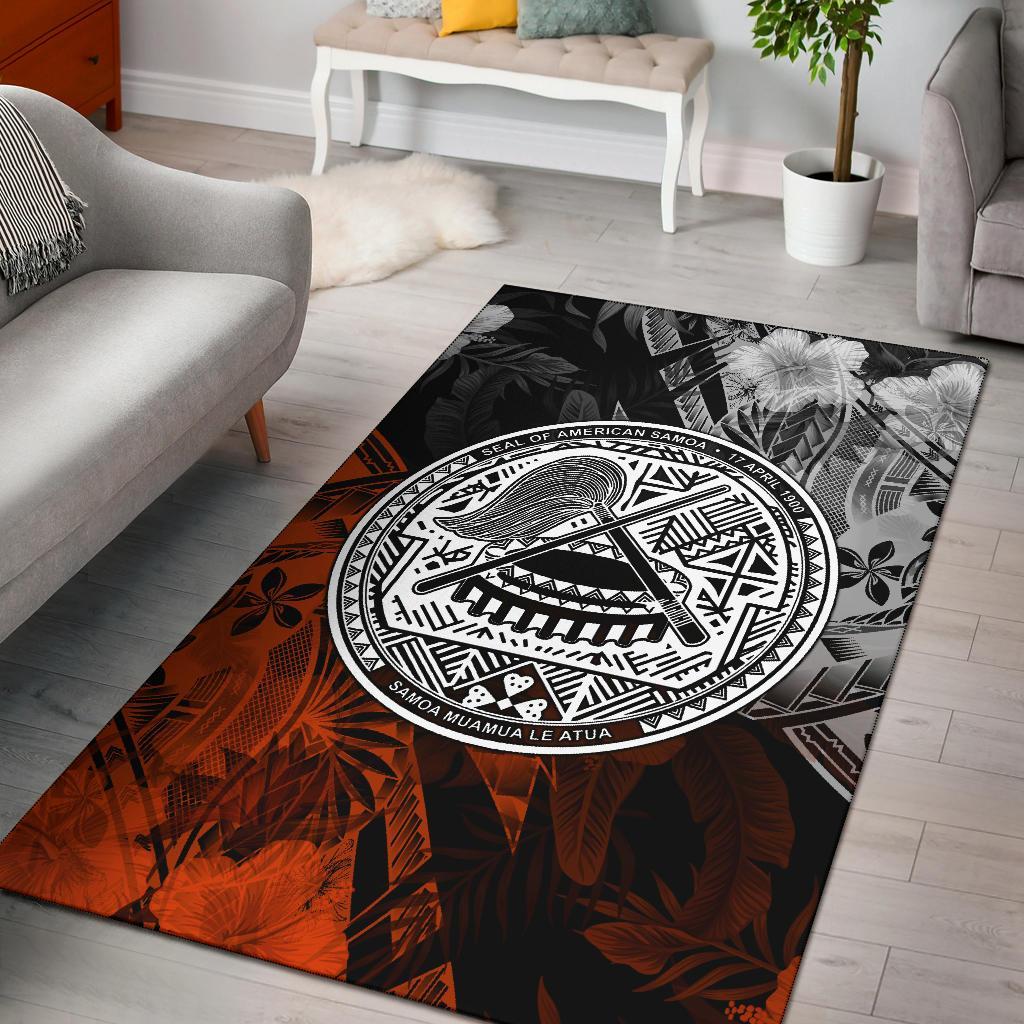 American Samoa Area Rug - Vintage Polynesian Style - Vibe Hoodie Shop