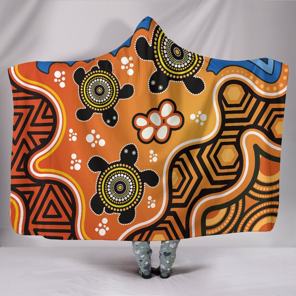 aboriginal-hooded-blanket-indigenous-art-patterns-ver04