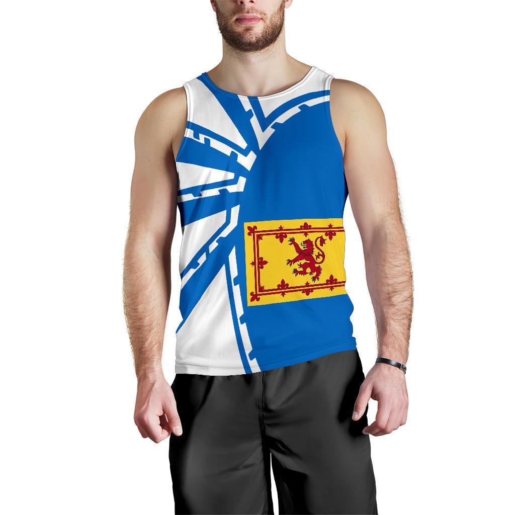 Scotland Tank Top For Men Premium Style - Vibe Hoodie Shop