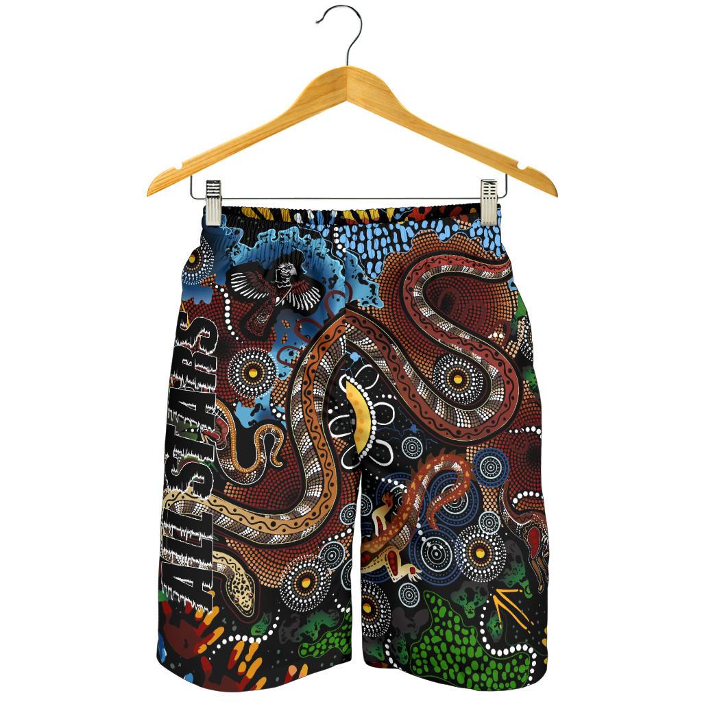 Australia Indigenous Men's Shorts All Stars - Vibe Hoodie Shop