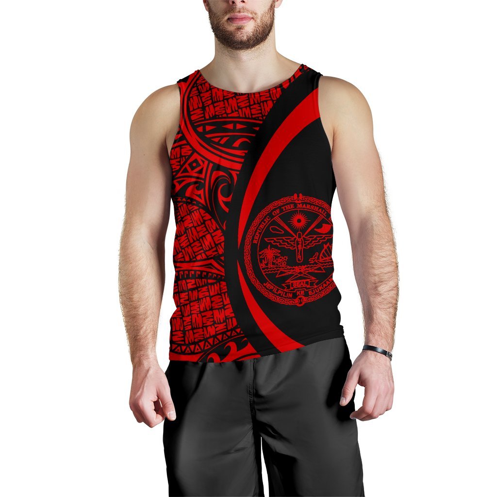 Marshall Islands Polynesian Men's Tank Top 04 - Vibe Hoodie Shop