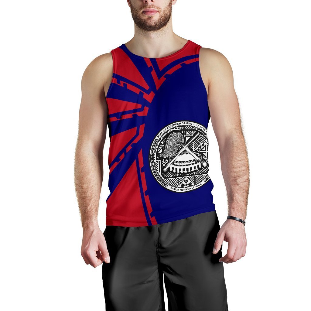 American Samoa Tank Top For Men Premium Style - Vibe Hoodie Shop