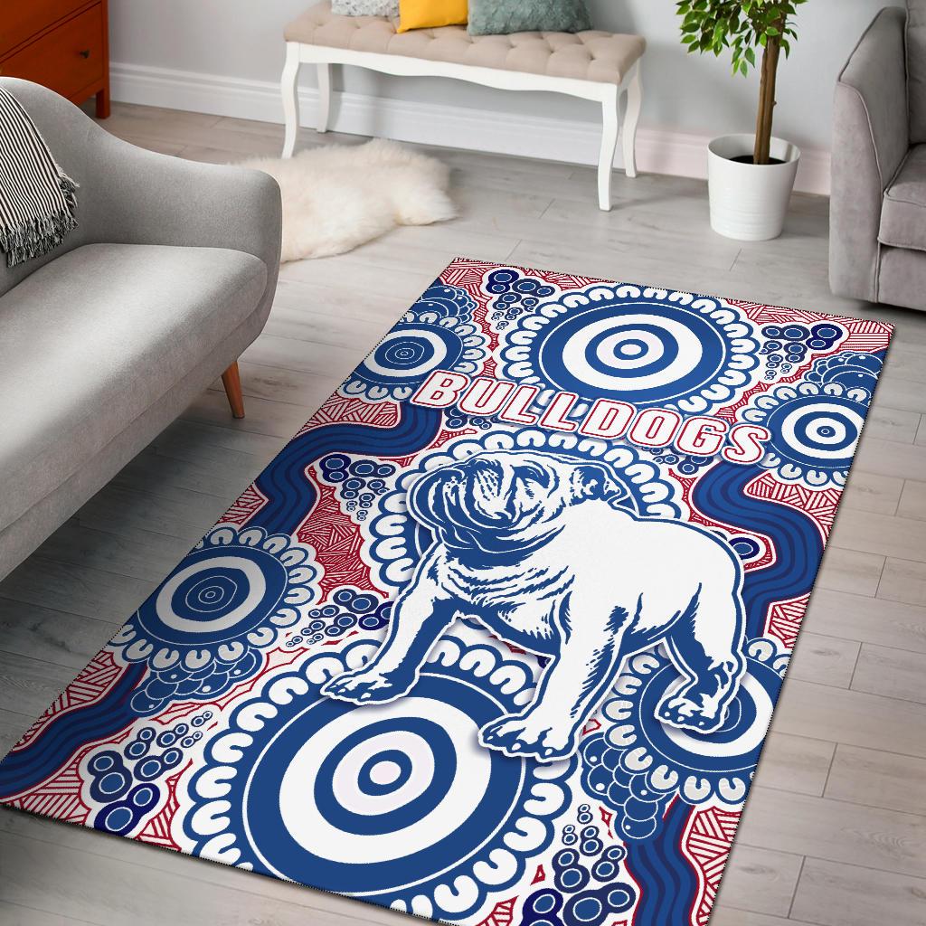 Western Area Rug Bulldogs Simple Indigenous - Vibe Hoodie Shop