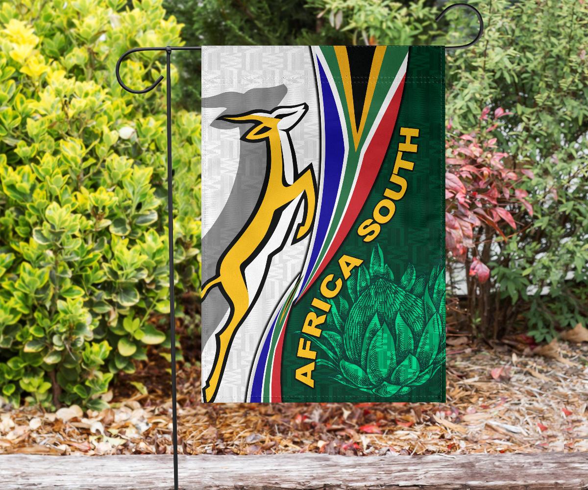 South Africa Flag Springboks Rugby Be Unique - White - Vibe Hoodie Shop