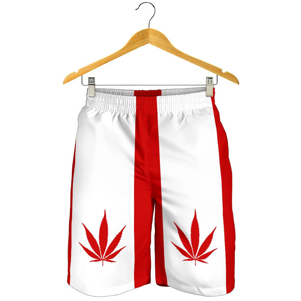 Canada Shorts Weed Flag - Vibe Hoodie Shop