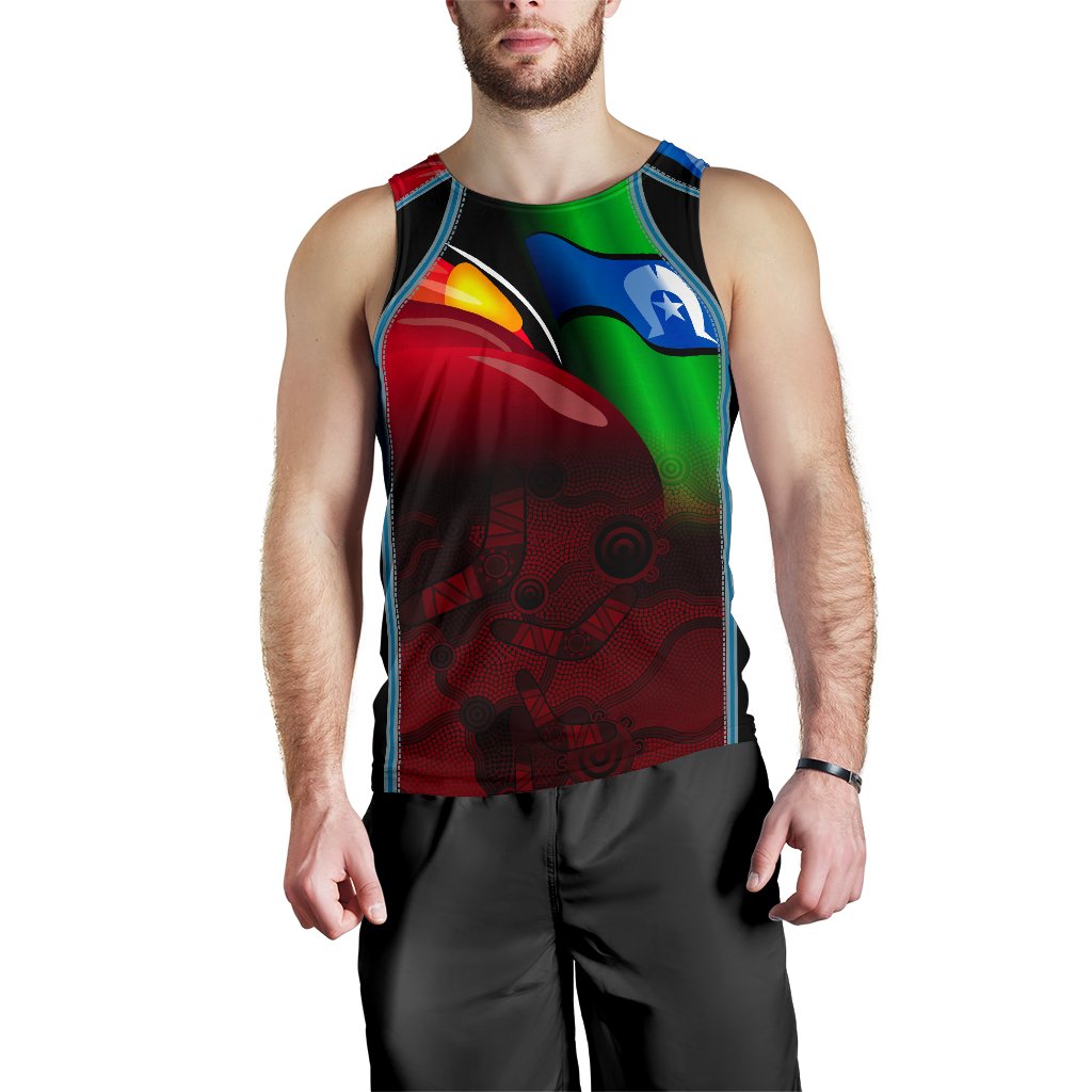 Aboriginal Men's Tank Top, NAIDOC Week - Vibe Hoodie Shop