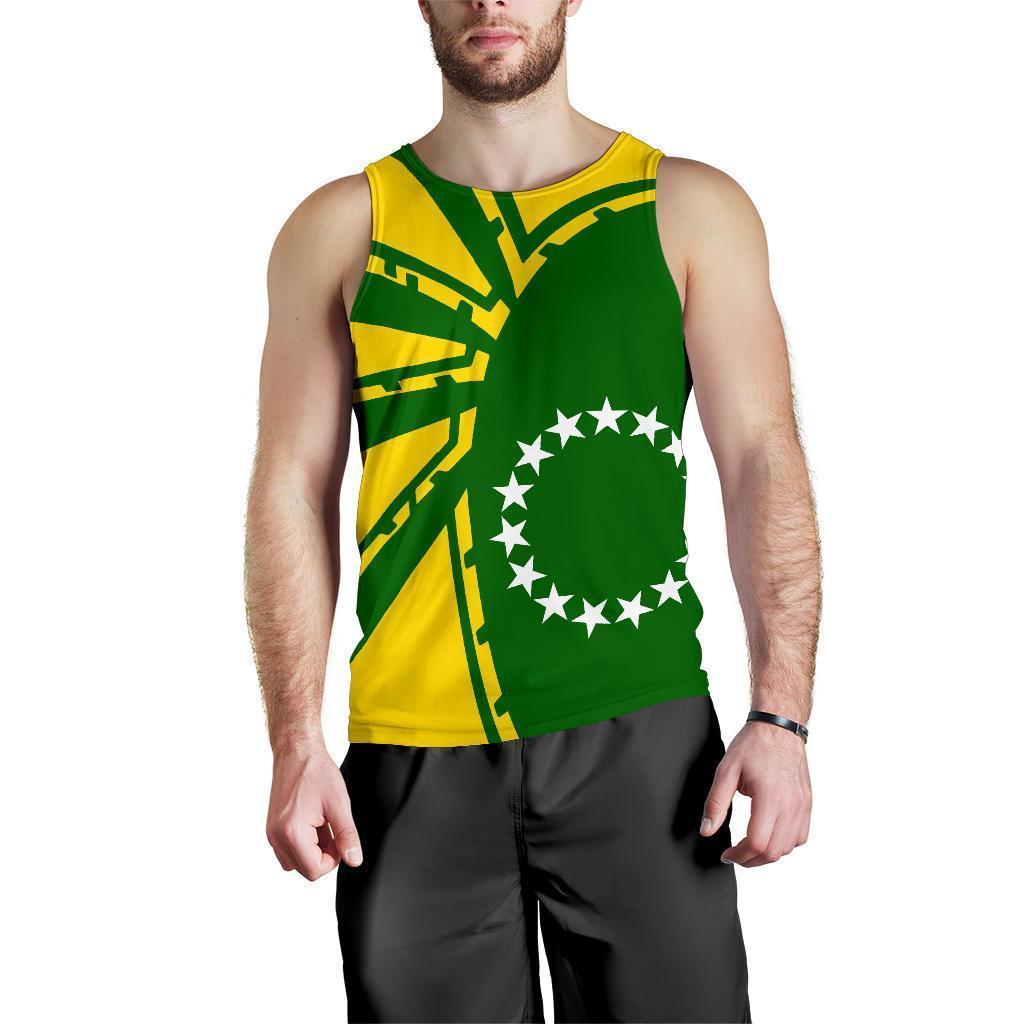 Cook Islands Tank Top For Men Premium Style - Vibe Hoodie Shop