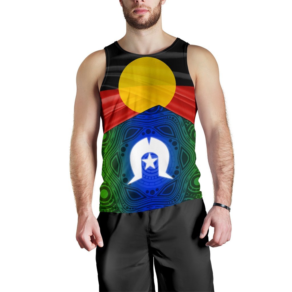 NAIDOC Men's Tank Top - We Always Together - Vibe Hoodie Shop