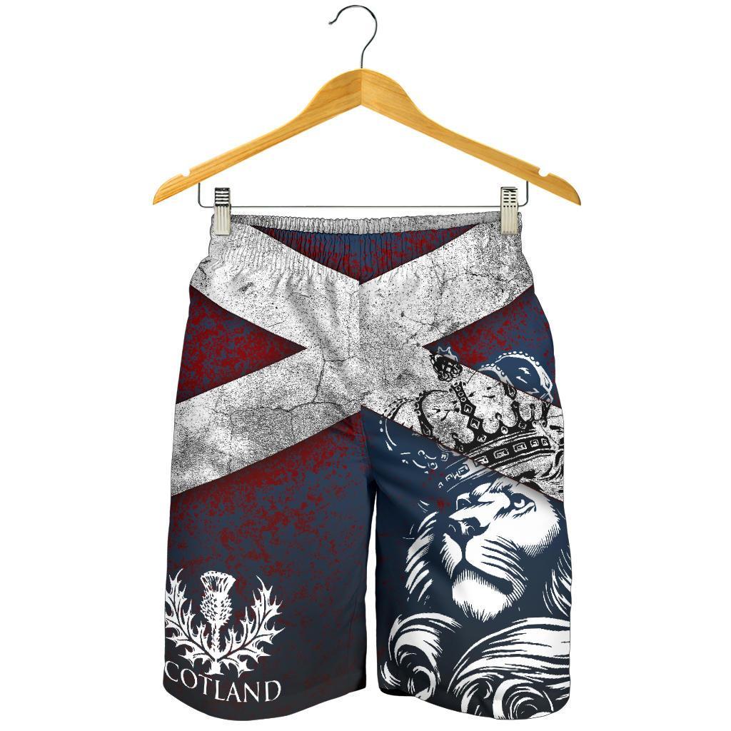 Lion Scotland Men Shorts - Lord Style - Vibe Hoodie Shop