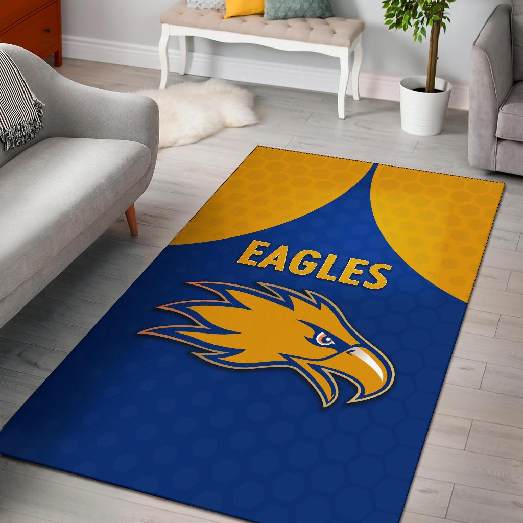 Eagles Area Rug West Coast - Royal Blue - Vibe Hoodie Shop