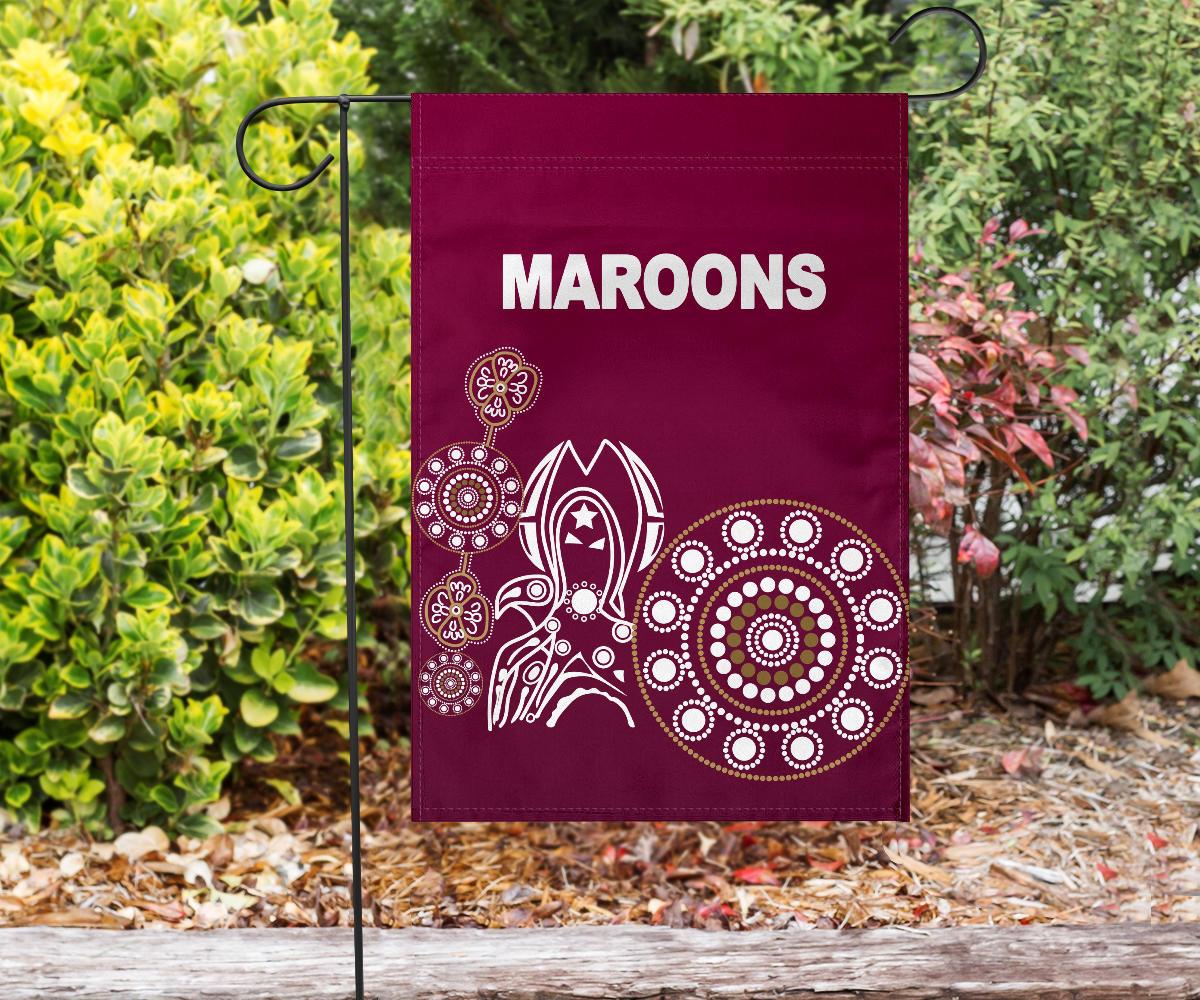 Queensland Flag Maroons Simple Indigenous - Vibe Hoodie Shop