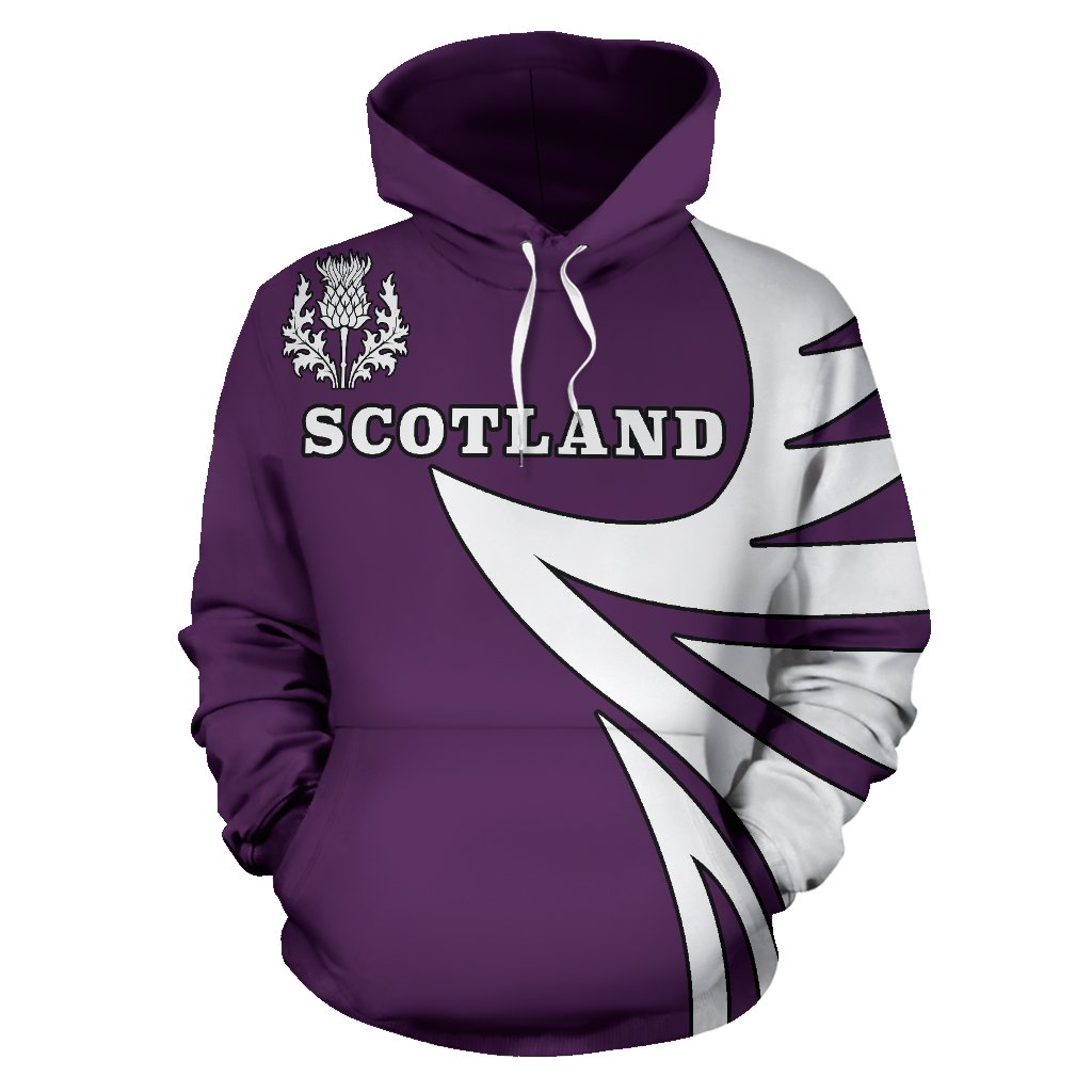 Scotland Thistle Hoodie - Warrior Style - Vibe Hoodie Shop