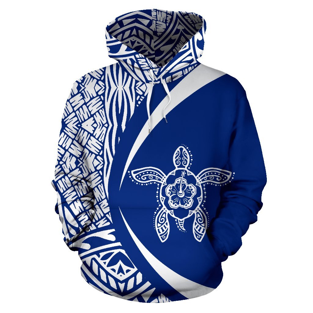 American Samoa Turtle Polynesian Hoodie - Circle Style 07 - Vibe Hoodie Shop