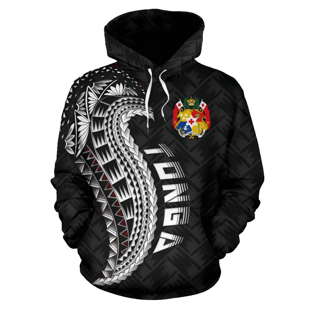 Hoodie Tonga, Tonga Tattoo Polynesian Wings Style - Vibe Hoodie Shop