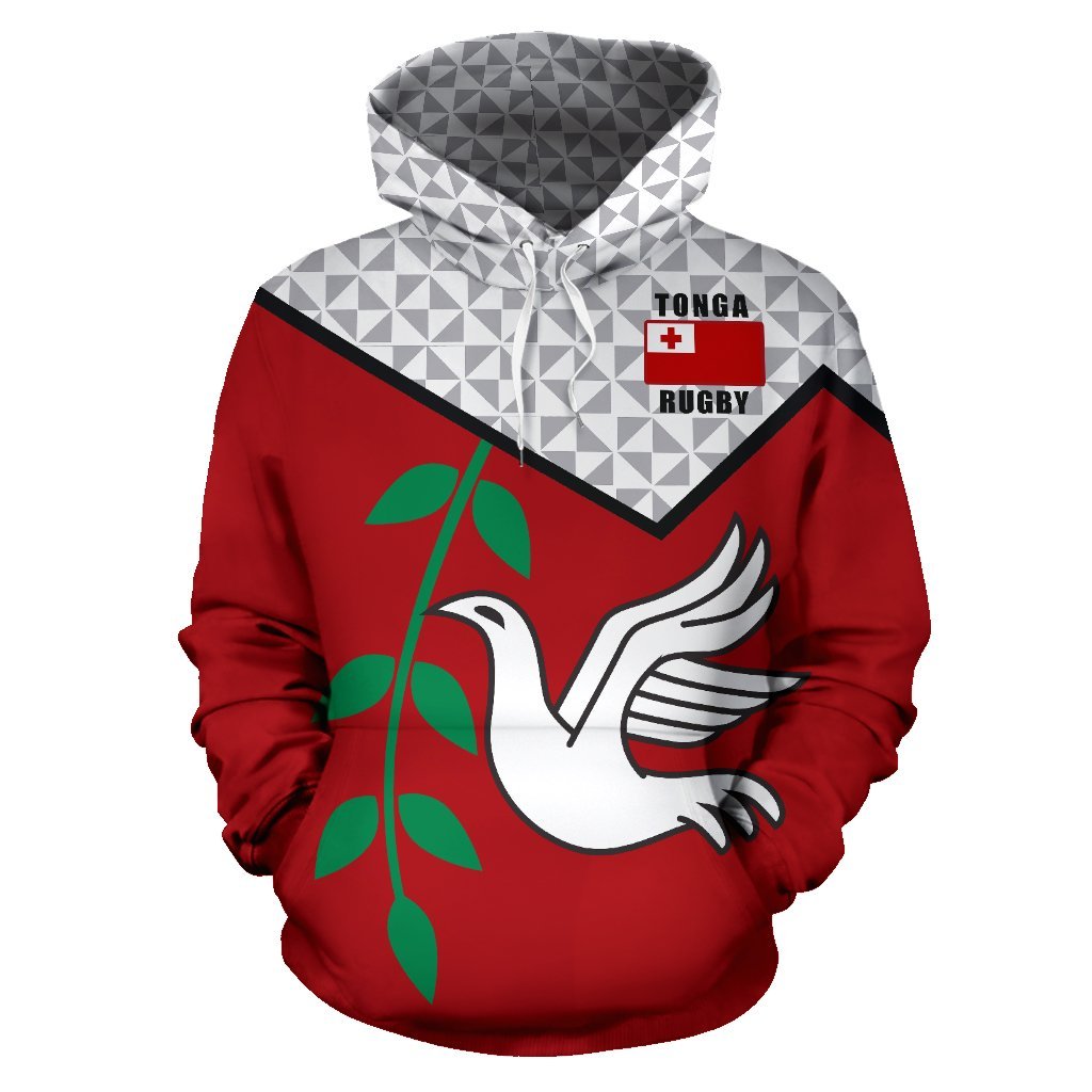 Tonga Rugby All Over Hoodie - Vibe Hoodie Shop