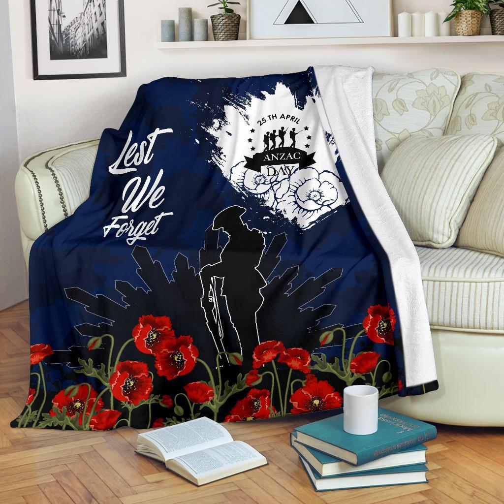 ANZAC Day Premium Blanket - Australia ANZAC Day 2021 - Vibe Hoodie Shop