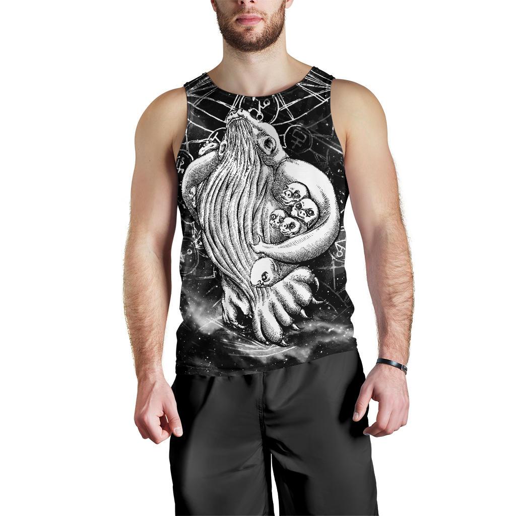 Aboriginal Tank Top, Skywhale Papa Is Coming Back Art - Men - Vibe Hoodie Shop