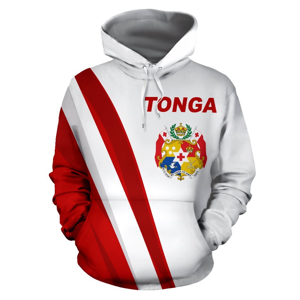 Tonga Hoodie - White - Vibe Hoodie Shop