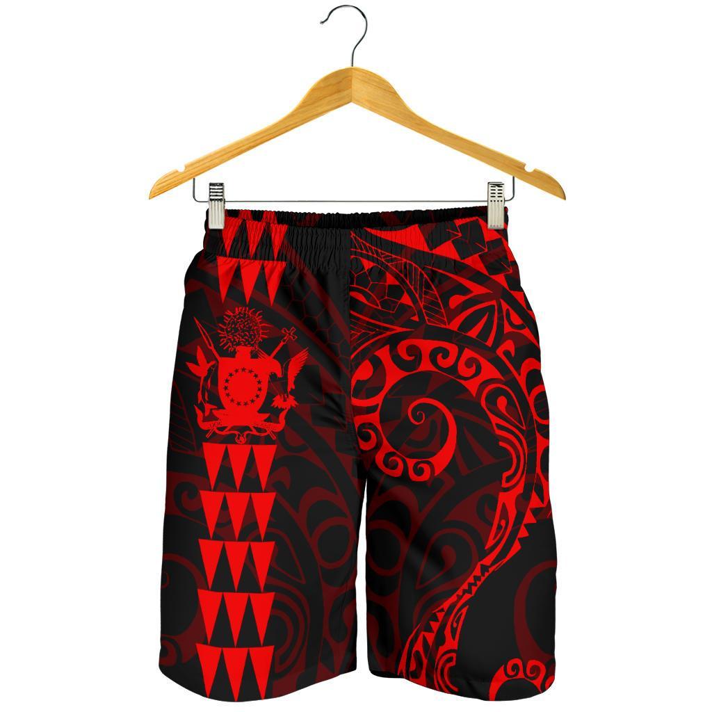 Cook Islands Polynesian Men's Shorts 03 - Vibe Hoodie Shop