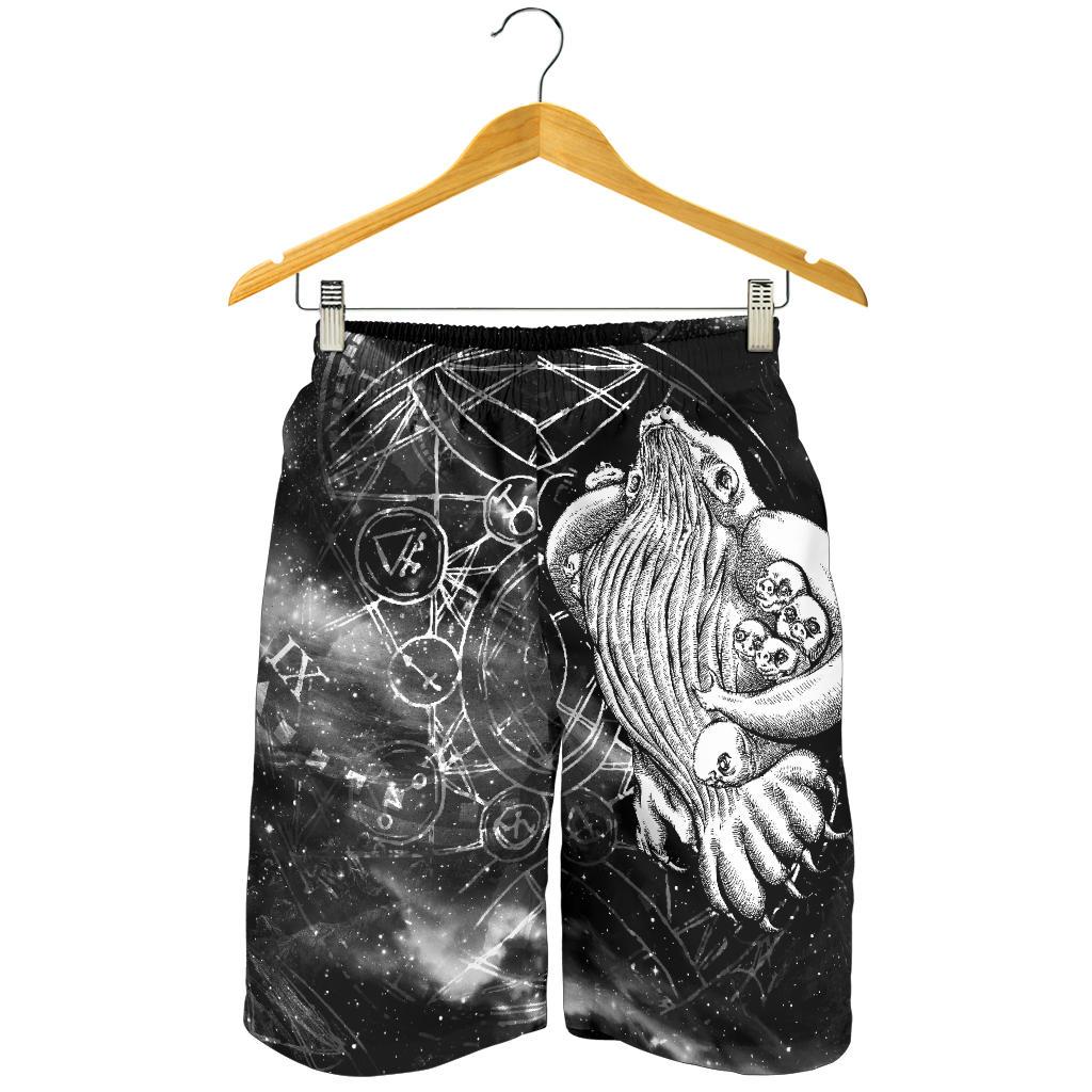 Aboriginal Short, Skywhale Papa Is Coming Back Art - Men - Vibe Hoodie Shop