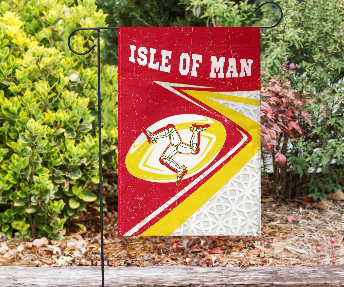 Isle Of Man Rugby Flag - Celtic Manx Rugby Ball - Vibe Hoodie Shop