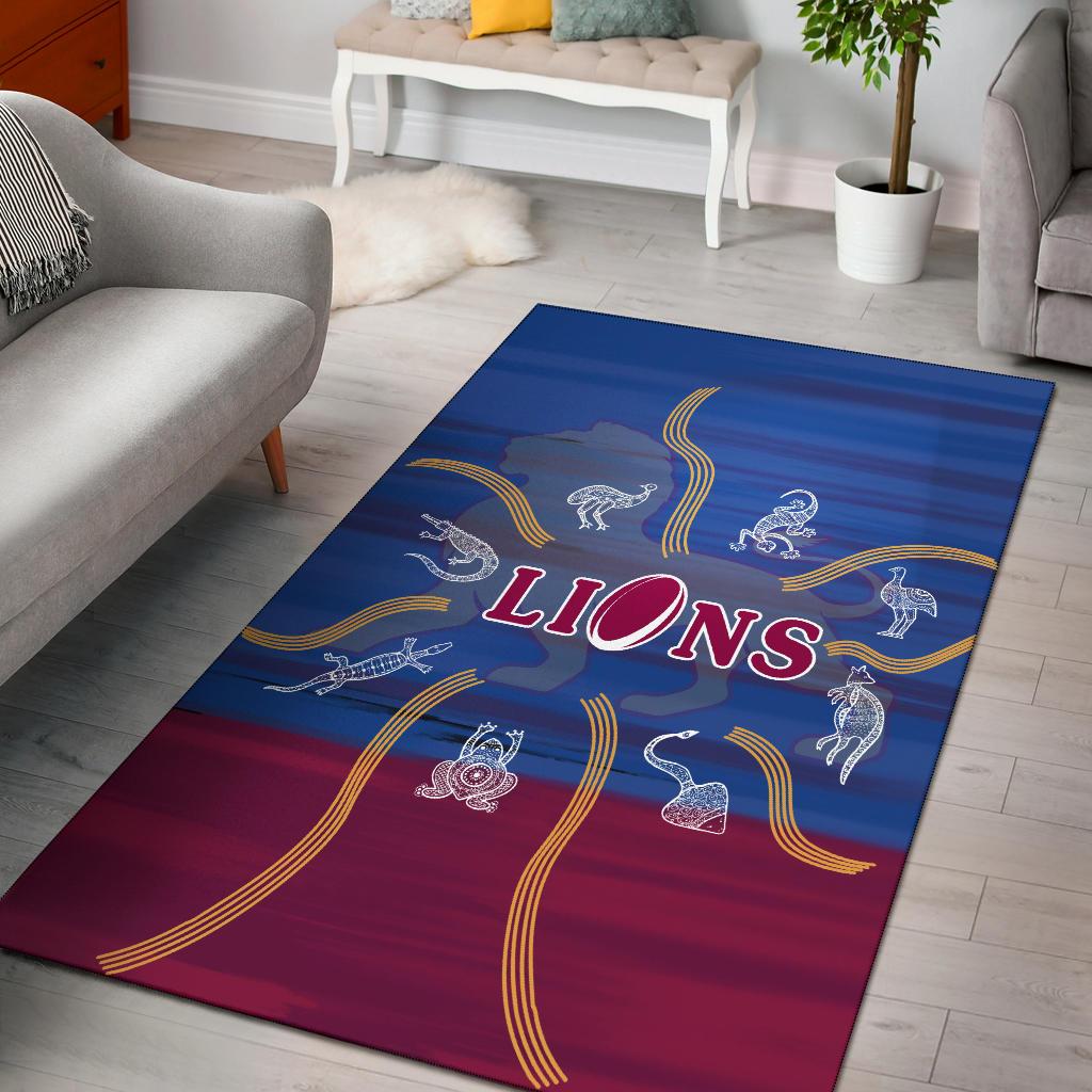 Brisbane Area Rug Proud Lions Simple - Vibe Hoodie Shop