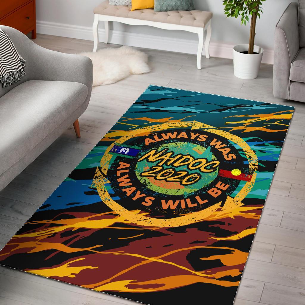 Area Rug 2 - NAIDOC Always Was, Always Will Be - Vibe Hoodie Shop