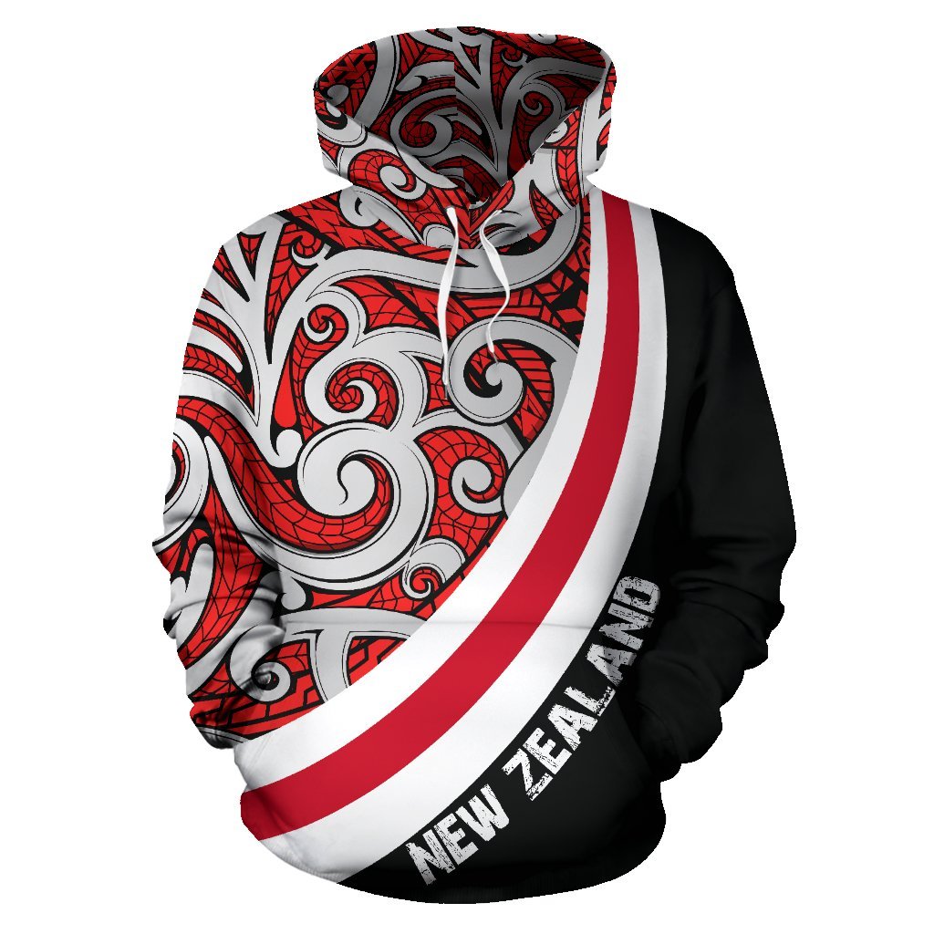 New Zealand Polynesian Maori Ethnic Ornament Hoodie - Vibe Hoodie Shop