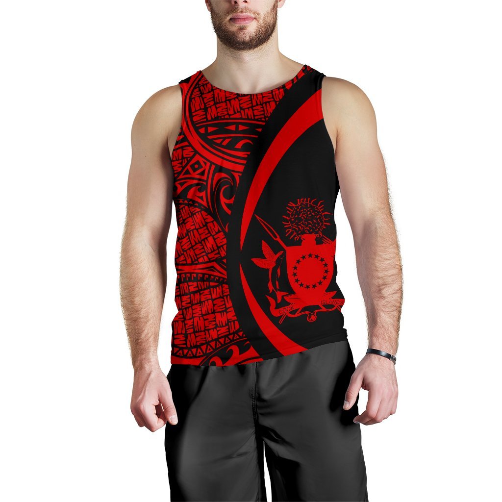 Cook Islands Polynesian Men's Tank Top 05 - Vibe Hoodie Shop