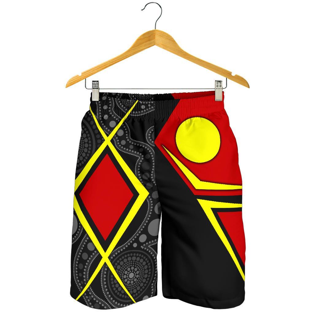 Aboriginal Men's Shorts - Indigenous Legend - Vibe Hoodie Shop