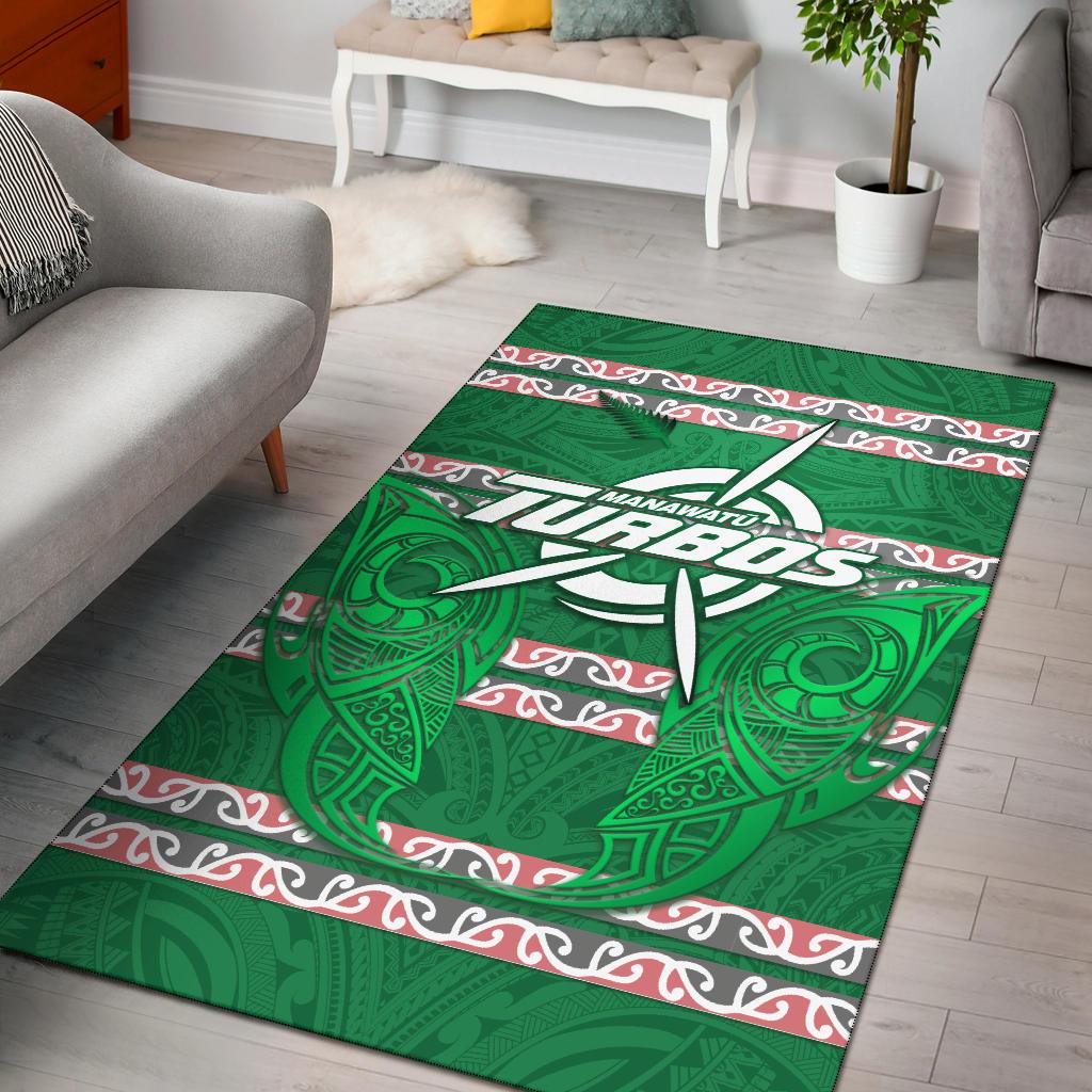 Manawatu Turbos Area Rug Maori Vibes - Vibe Hoodie Shop