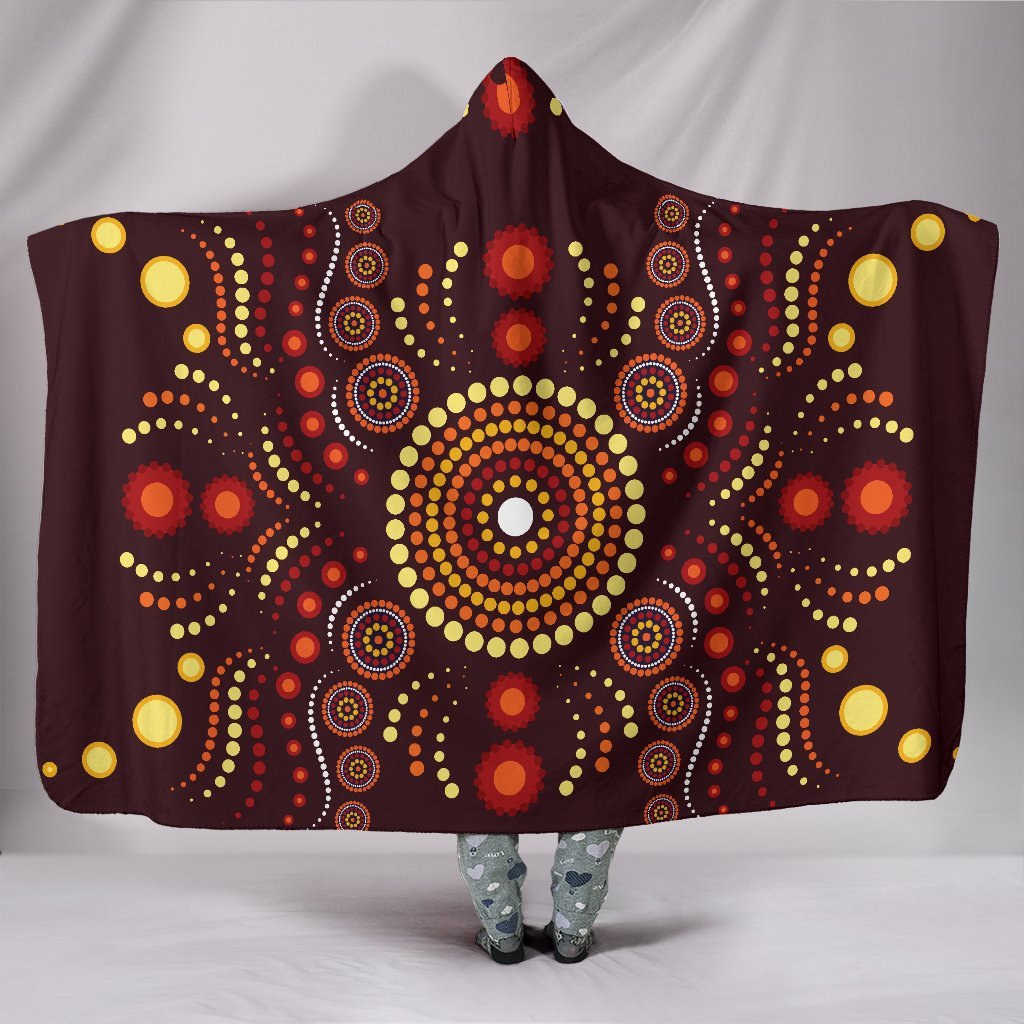 aboriginal-hooded-blanket-indegenous-dot-painting-art