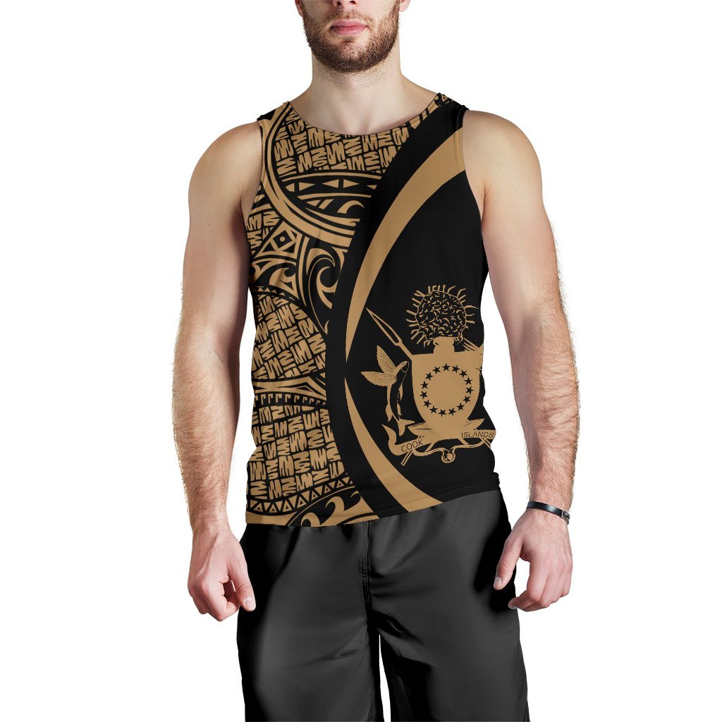 Cook Islands Polynesian Men's Tank Top 04 - Vibe Hoodie Shop