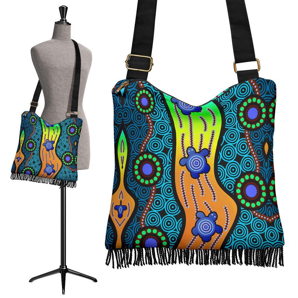 crossbody-boho-handbag-aboriginal-turtle