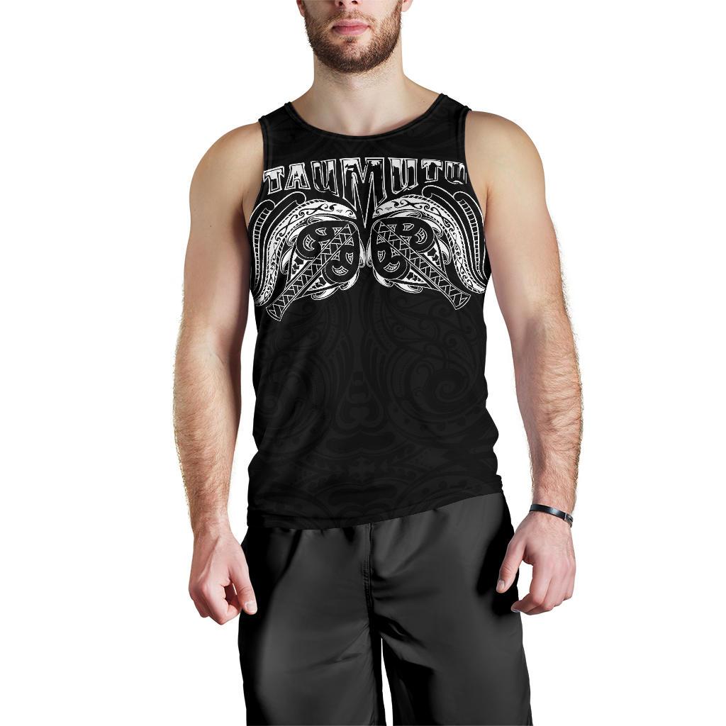 New Zealand Men's Tank Top, Maori Taumutu Tattoo - Vibe Hoodie Shop