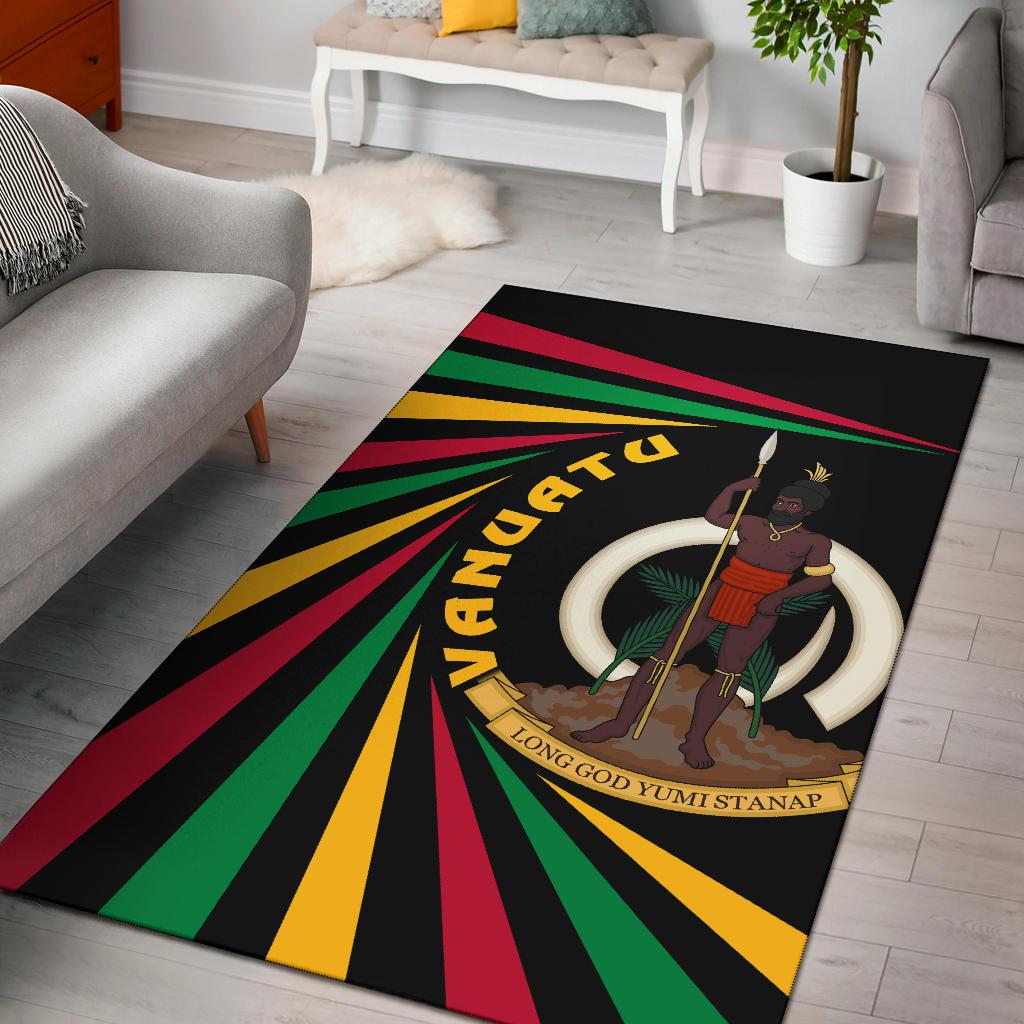 Vanuatu Rugby Area Rug Creative Style - Vibe Hoodie Shop