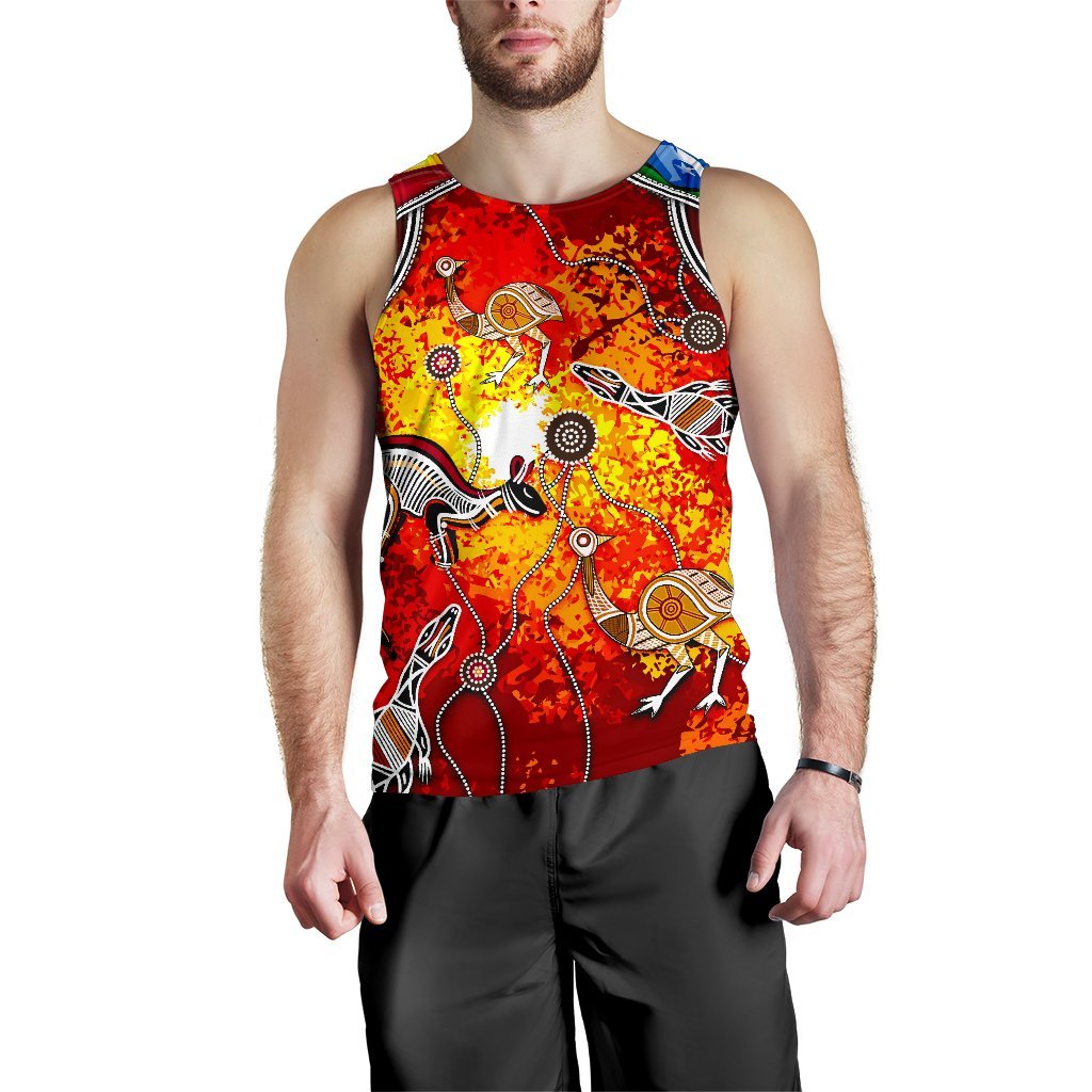 Indigenous Men's Tank Top - NAIDOC Week Always Will Be - Vibe Hoodie Shop